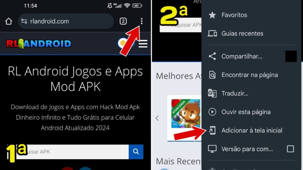 Como Instalar um Site como Aplicativo 1
